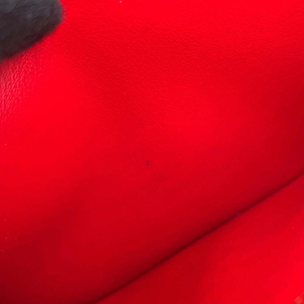 LOUIS VUITTON Red Damier Pochette Mini Bag - Picture 15 of 16